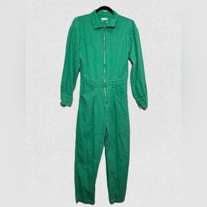 Kilky Paris green jumpsuit. SZ-S